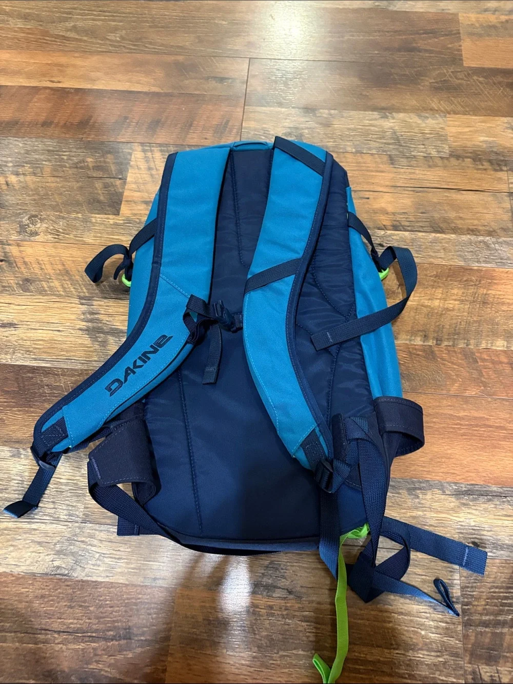Dakine Heli‎ Pro 20L backpack featuring a Deschutes Brewery logo